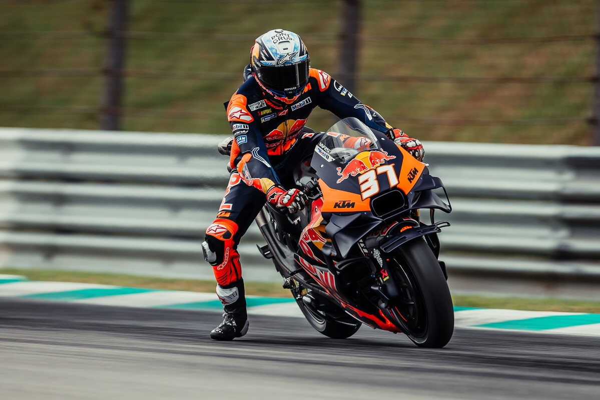 Pedro Acosta 2025 Sepang pre-season test