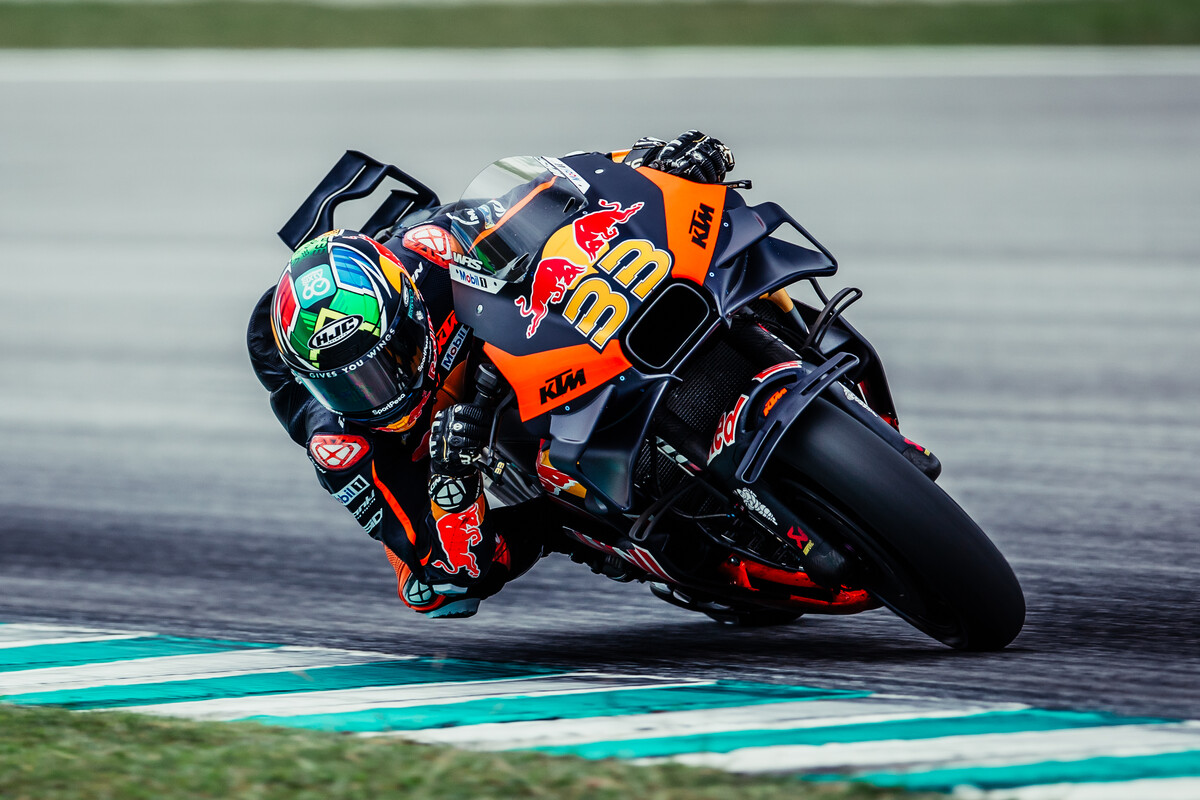 Brad Binder 2025 Sepang pre-season test