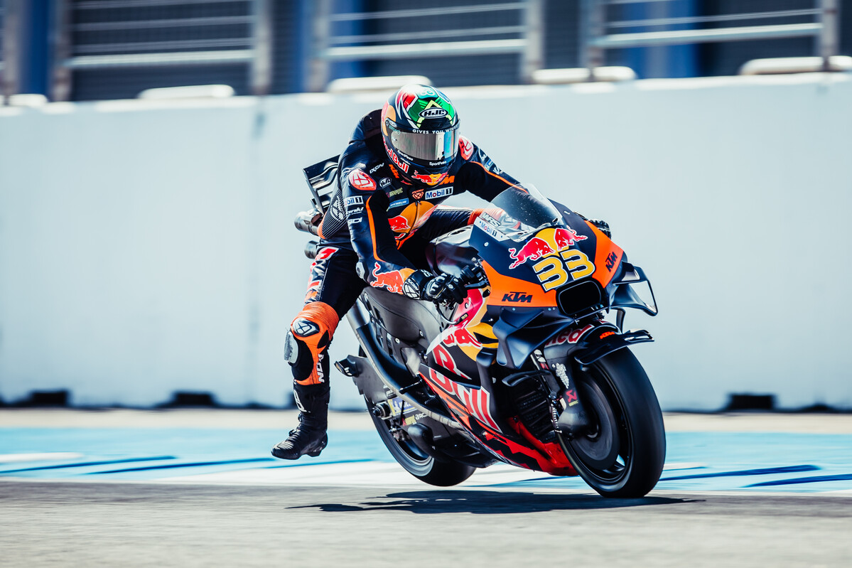 Brad Binder 2025 Buriram pre-season test