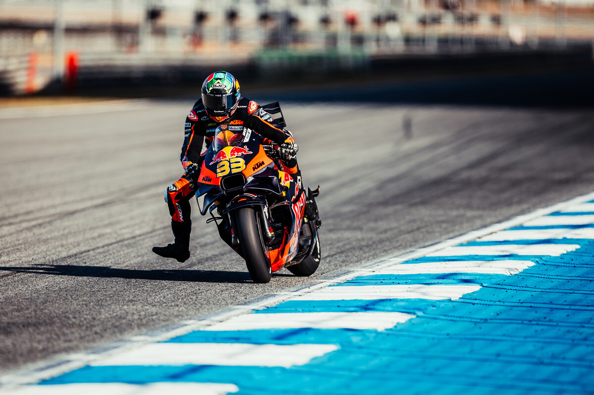 Brad Binder 2025 Buriram pre-season test