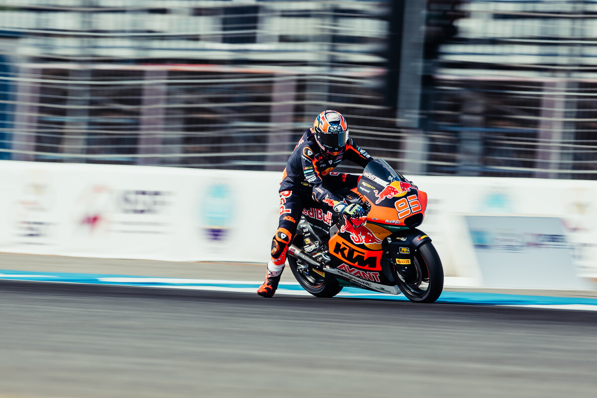 Collin Veijer Red Bull KTM Ajo Moto2 Thailand