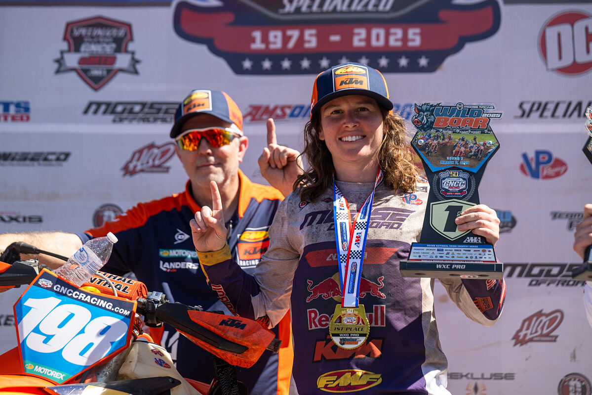 BRANDY RICHARDS 02 - FMF KTM FACTORY RACING TEAM LANDERS - WILD BOAR