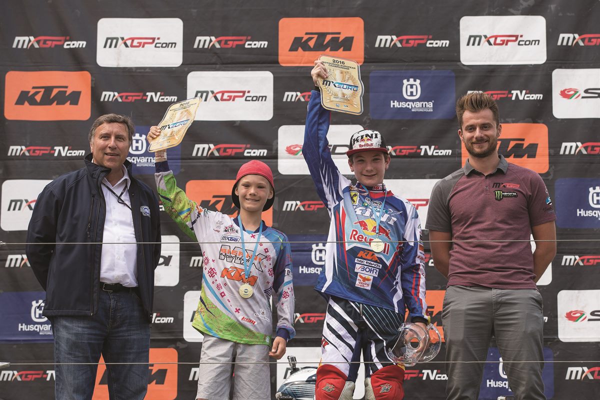 Edvards Bidzans & Rene Hofer Podium Loket 2016