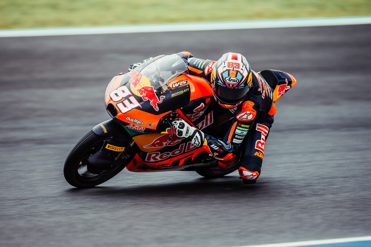 Alvaro Carpe 2025 Red Bull KTM Ajo Moto3 Argentina