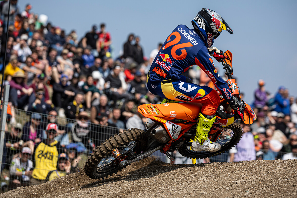 Lucas Coenen 2025 KTM 450 SX-F Pietramurata