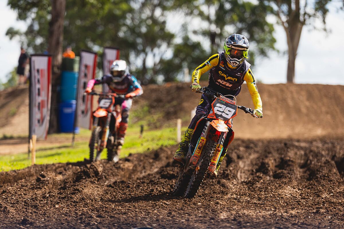 BYRON DENNIS AND NOAH FERGUSON - KTM RACING TEAM - APPIN