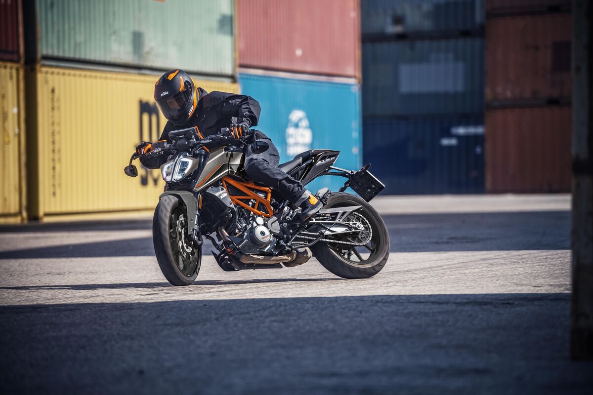 KTM 390 DUKE（オプション装着車）