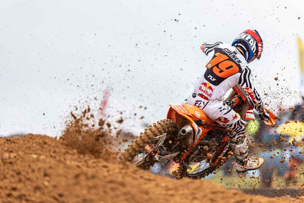 Sacha Coenen 2025 KTM 250 SX-F Agueda