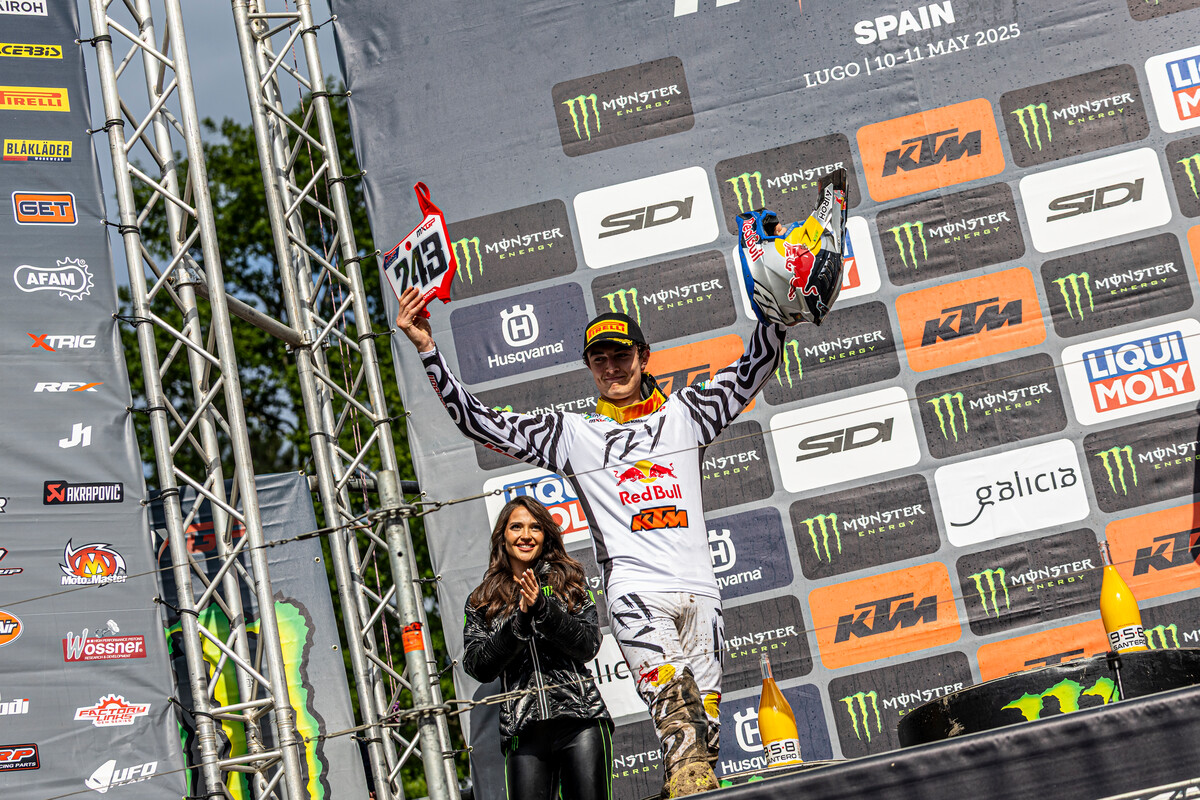 Lucas Coenen 2025 KTM 450 SX-F Spain