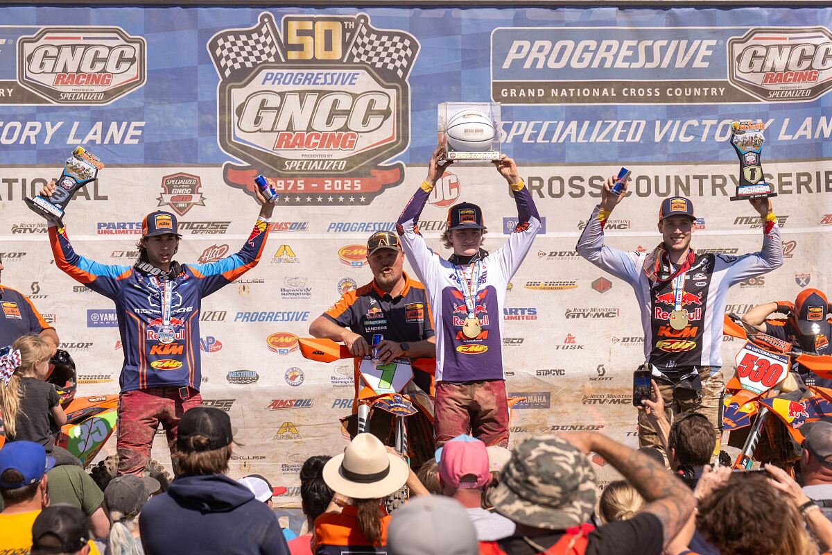 PODIUM - FMF KTM FACTORY RACING TEAM - HOOSIER GNCC