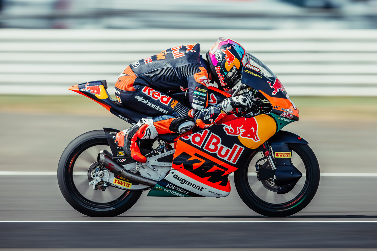 Alvaro Carpe 2025 Red Bull KTM Ajo Moto3 UK