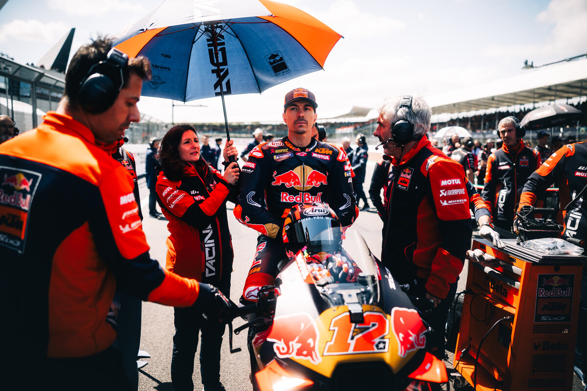 Maverick Viñales 2025 MotoGP UK Sunday