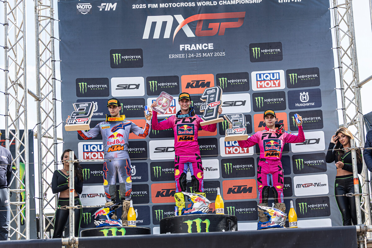 MXGP podium 2025 Grand Prix of France