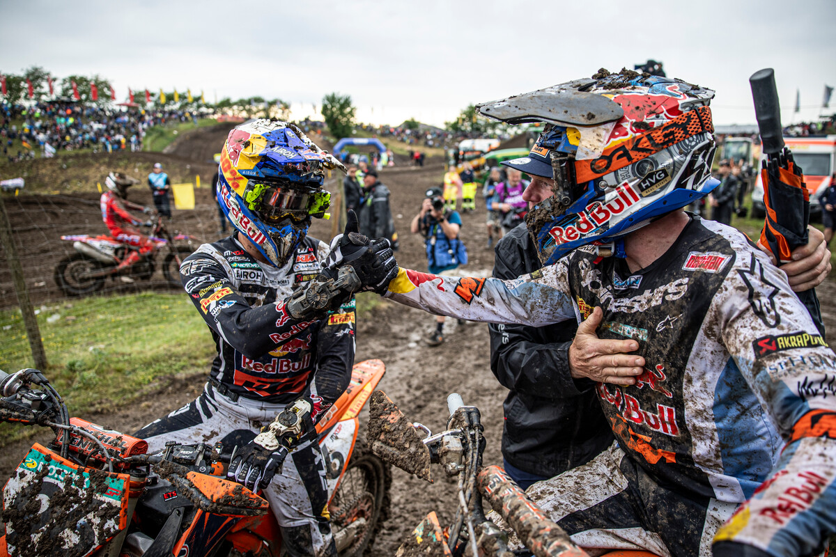 Lucas Coenen & Jeffrey Herlings 2025 KTM 450 SX-F Teutschenthal