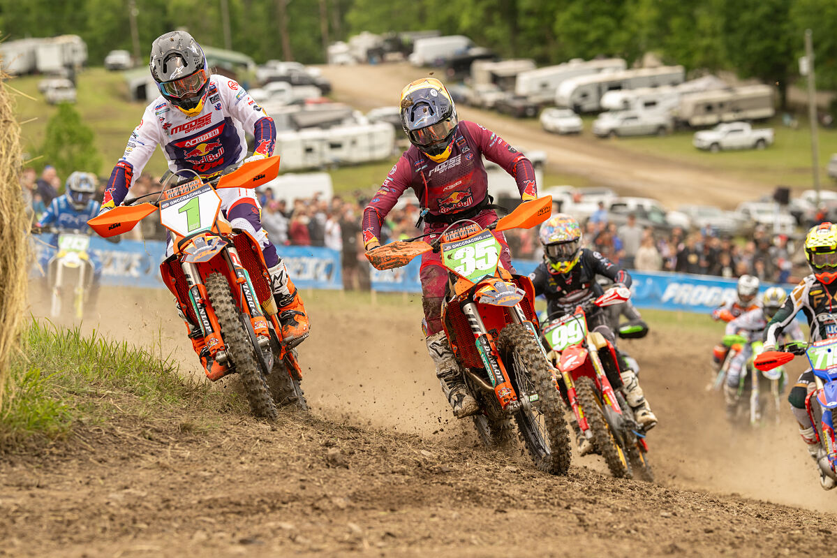 GRANT DAVIS AND GUS RIORDAN - FMF KTM FACTORY RACING TEAM LANDERS - MASON DIXON GNCC