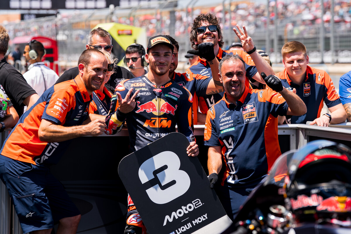 Deniz Öncü Red Bull KTM Ajo Moto2 Aragon