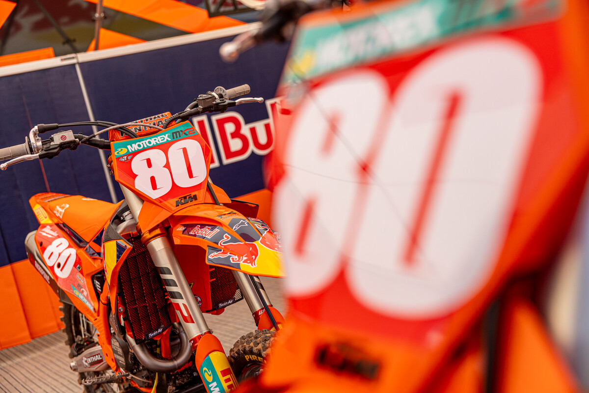 Andrea Adamo 2025 KTM 250 SX-F Kegums