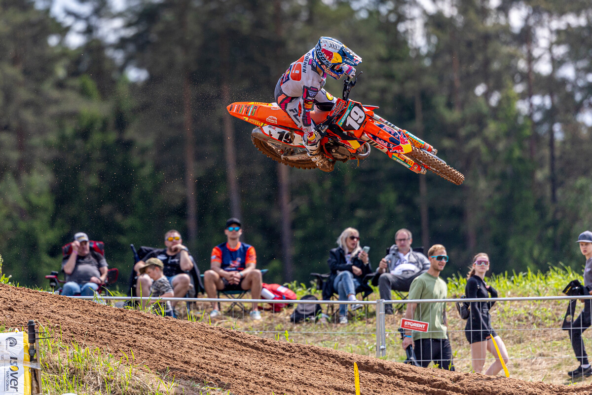 Sacha Coenen 2025 KTM 250 SX-F Kegums