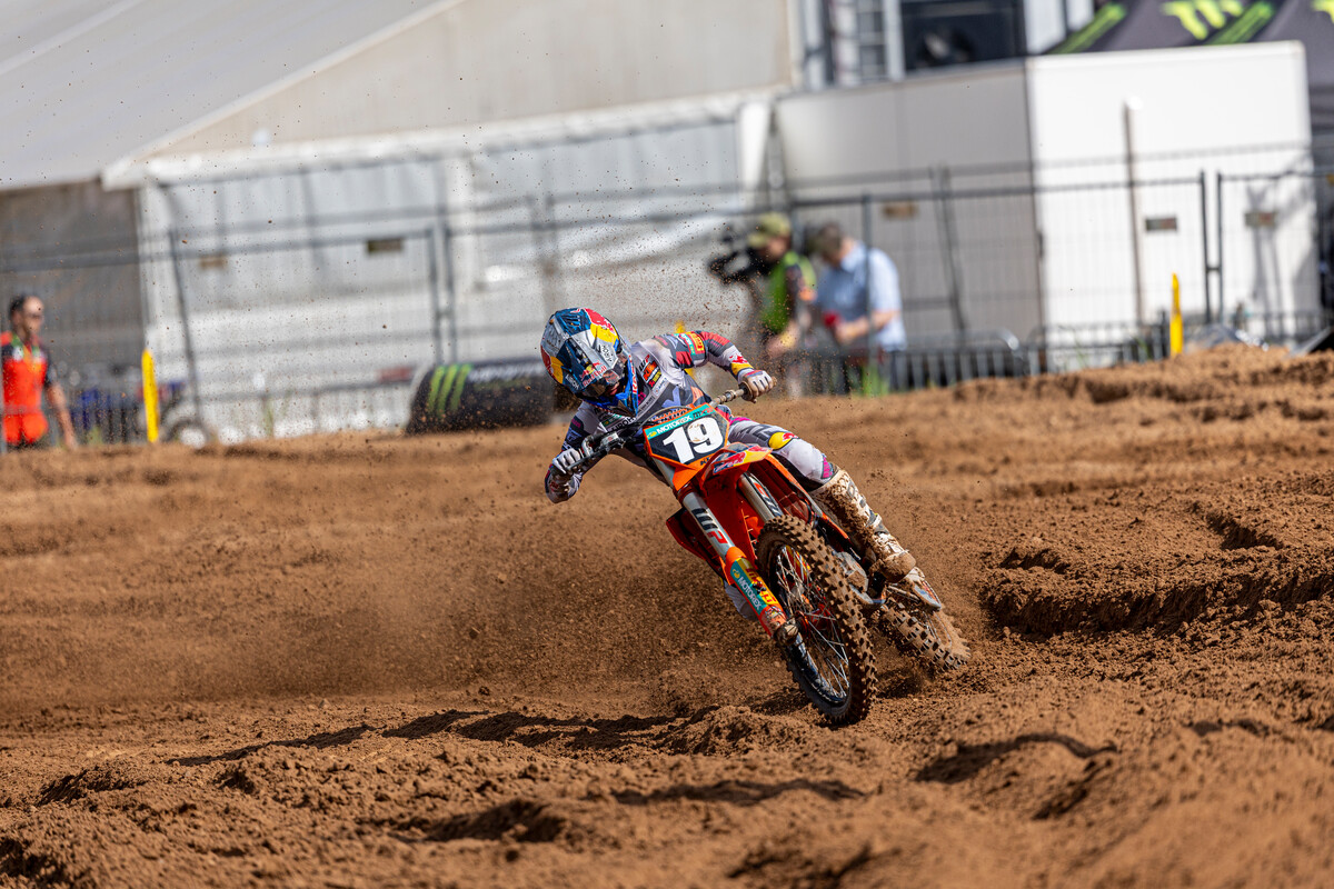 Sacha Coenen 2025 KTM 250 SX-F Kegums