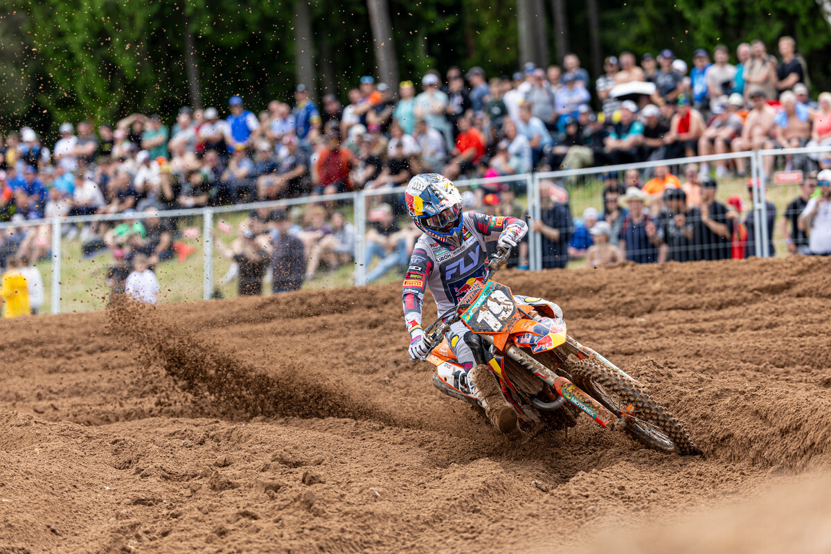 Sacha Coenen 2025 KTM 250 SX-F Kegums