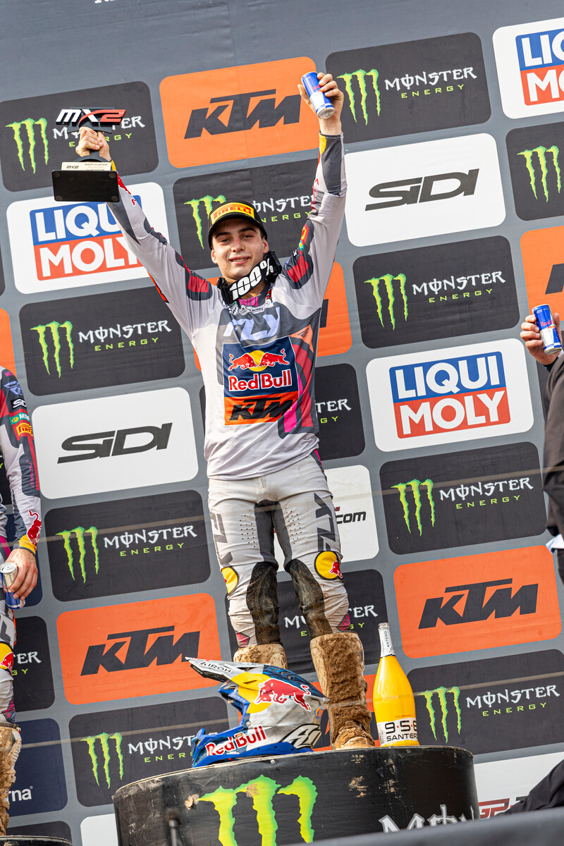 Sacha Coenen 2025 KTM 250 SX-F Kegums