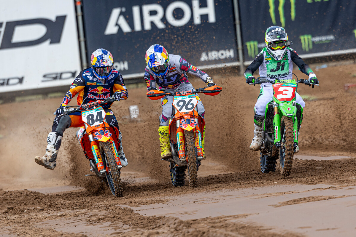 Jeffrey Herlings & Lucas Coenen 2025 KTM 450 SX-F Kegums