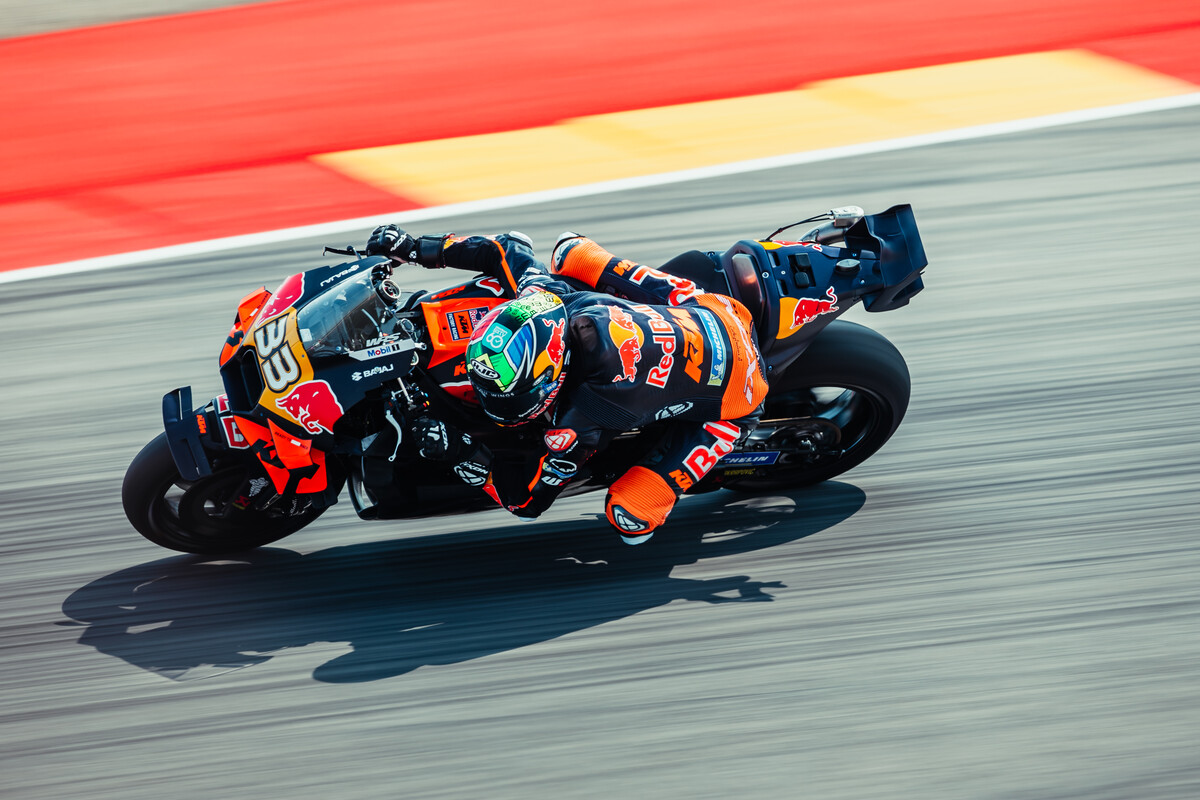 Brad Binder 2025 MotoGP IRTA test Aragon
