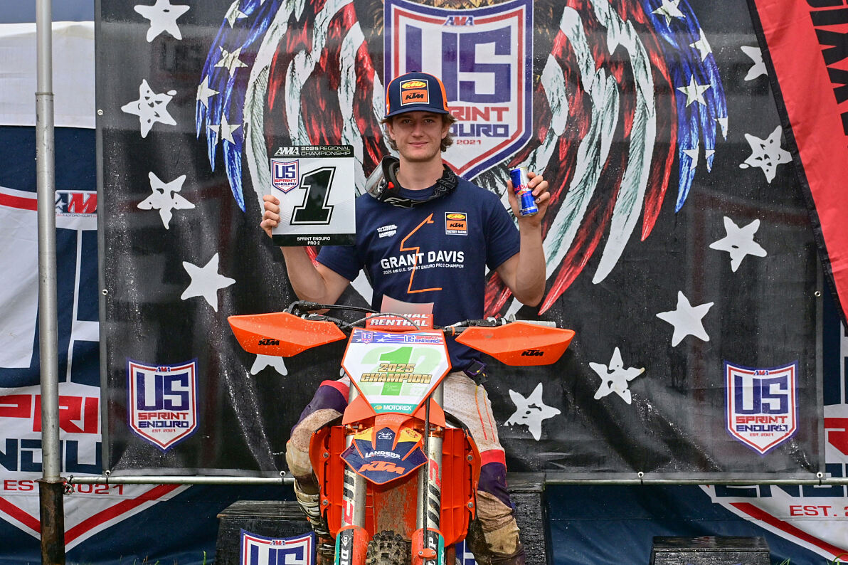GRANT DAVIS - FMF KTM FACTORY RACING TEAM LANDERS - HARLEYWOOD