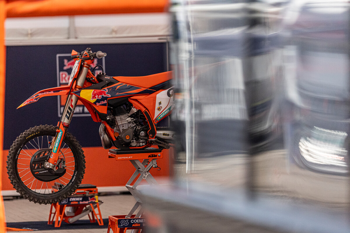 Lucas Coenen 2025 KTM 450 SX-F Matterley Basin