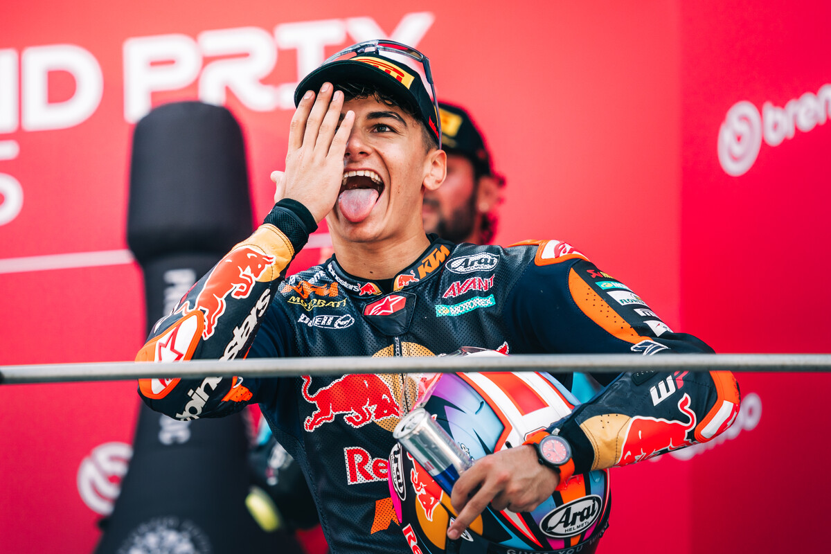 Alvaro Carpe 2025 Red Bull KTM Ajo Moto3 Mugello