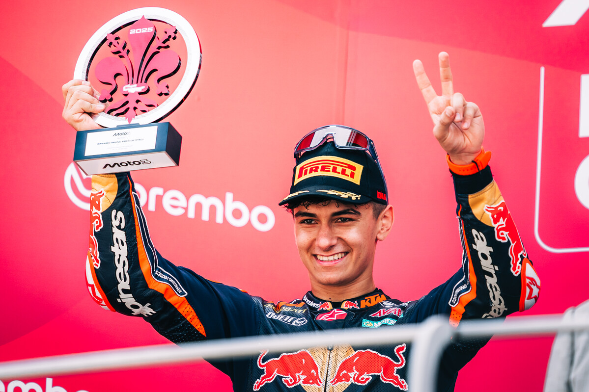 Alvaro Carpe 2025 Red Bull KTM Ajo Moto3 Mugello