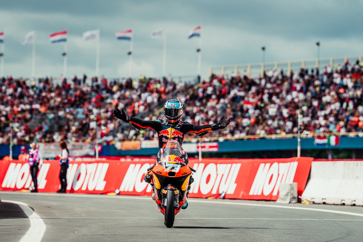 Valentin Perrone 2025 Red Bull KTM Tech3 Assen