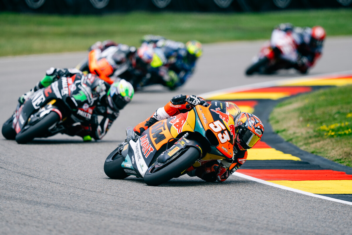 Deniz Öncü Red Bull KTM Ajo Moto2 Sachsenring