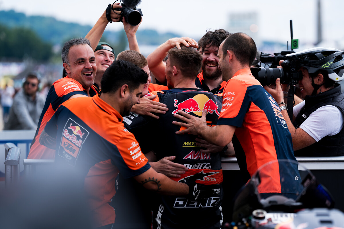 Deniz Öncü Red Bull KTM Ajo Moto2 Sachsenring