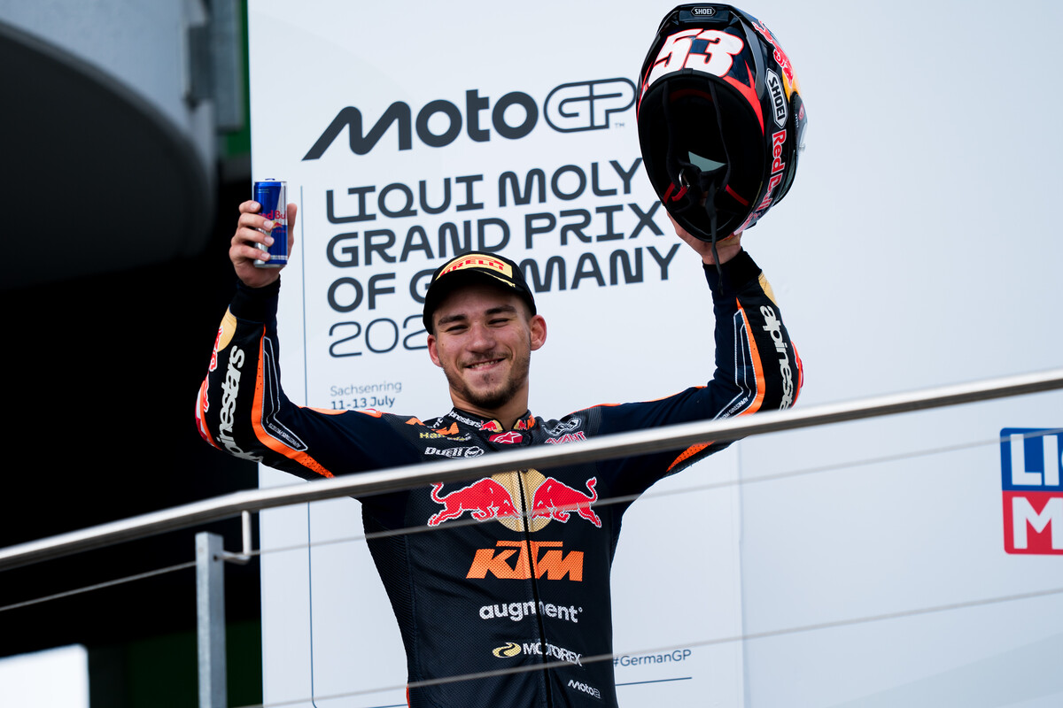Deniz Öncü Red Bull KTM Ajo Moto2 Sachsenring