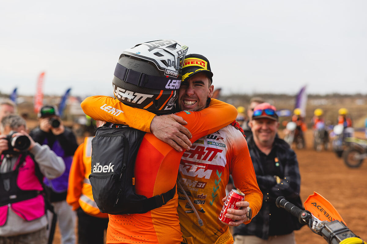 KOREY MCMAHON AND DANIEL MILNER - KTM DM31 RACING TEAM - HATTAH DESERT RACE