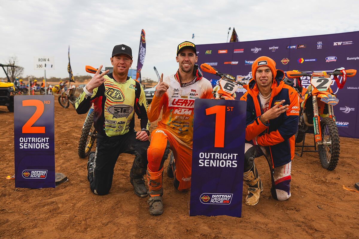 PODIUM - KTM - HATTAH DESERT RACE