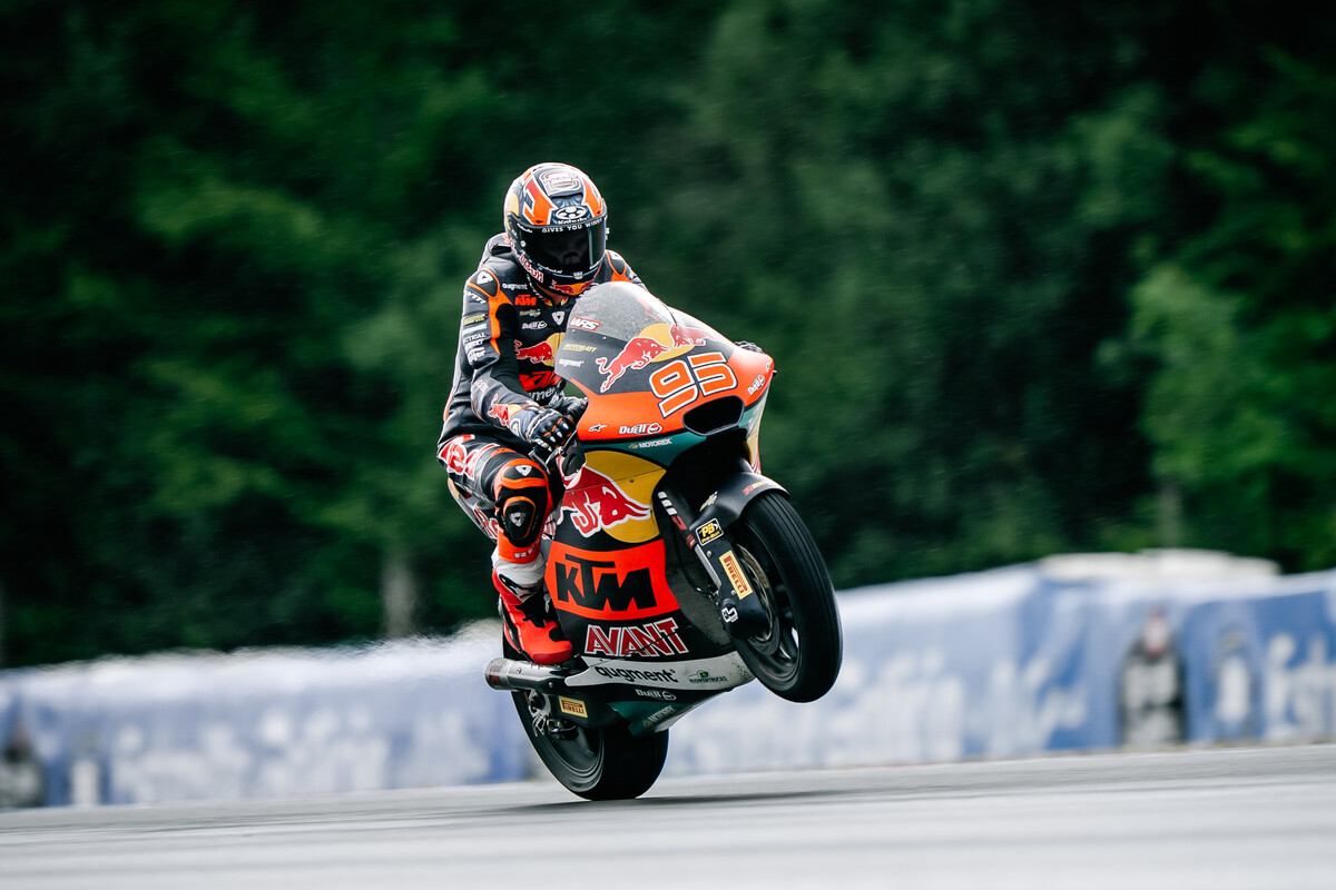 Collin Veijer Red Bull KTM Ajo Moto2 Brno