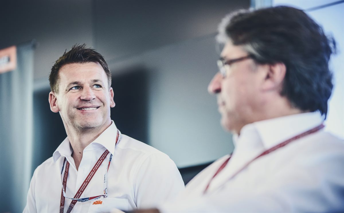 Pit Beirer and Stefan Pierer