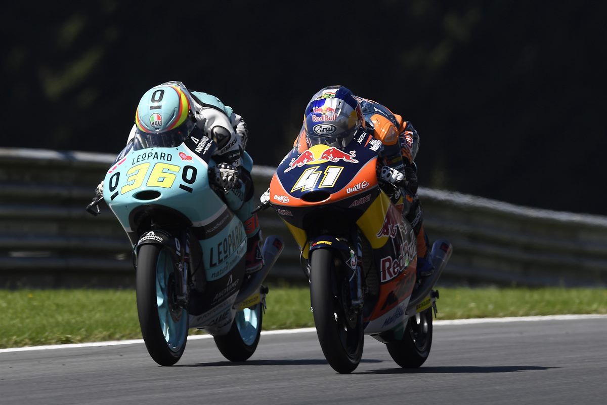 Joan Mir & Brad Binder KTM RC250 GP Spielberg 2016