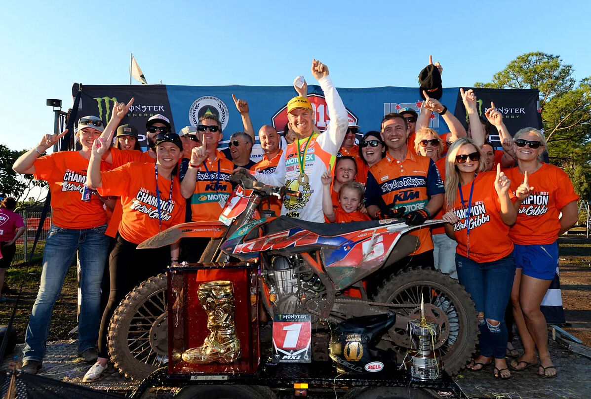 KIRK GIBBS 08 - KTM RACING TEAM - 2015