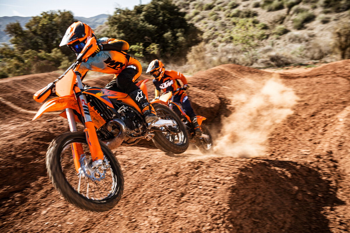 MY26 KTM 300 SX PowerParts_MY26 KTM 450 SX-F_Action