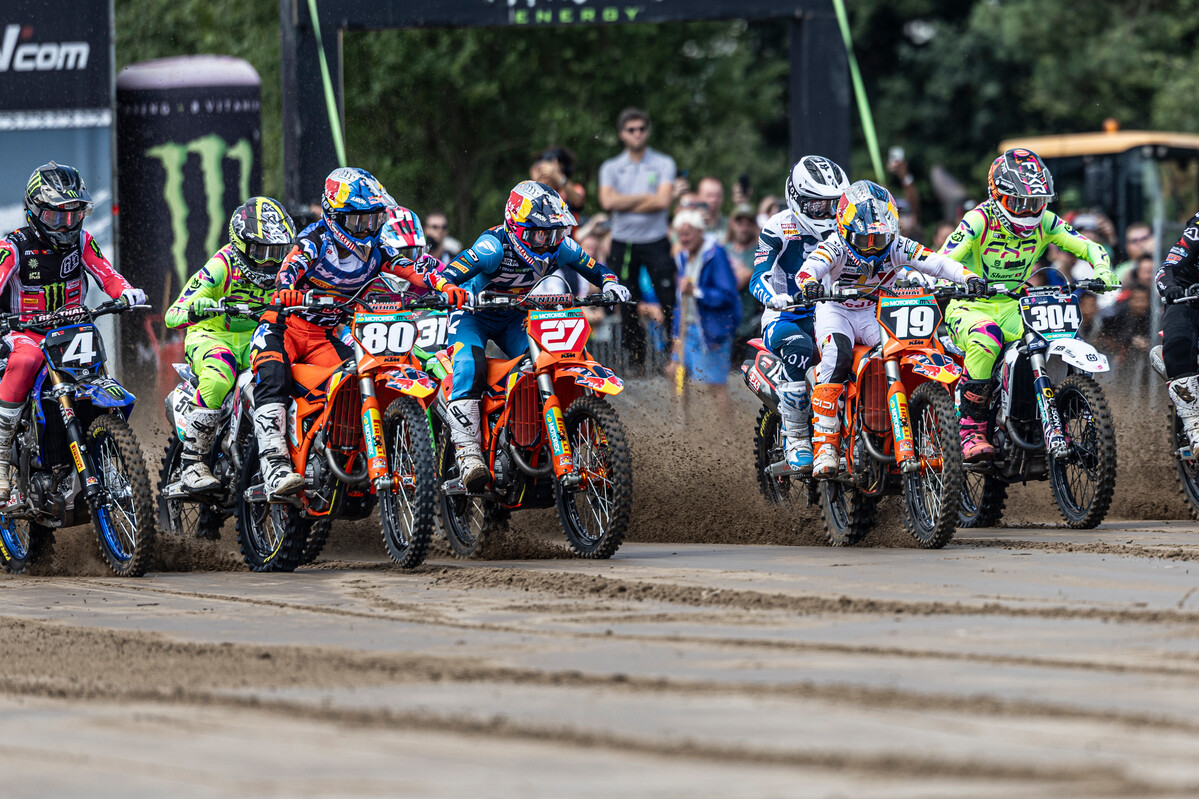 MX2 start 2025 Grand Prix of Flanders