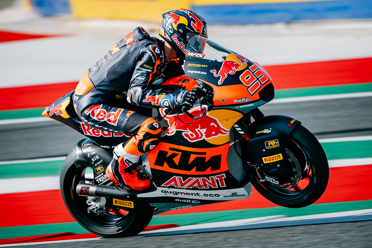 Collin Veijer Red Bull KTM Ajo Moto2 Red Bull Ring