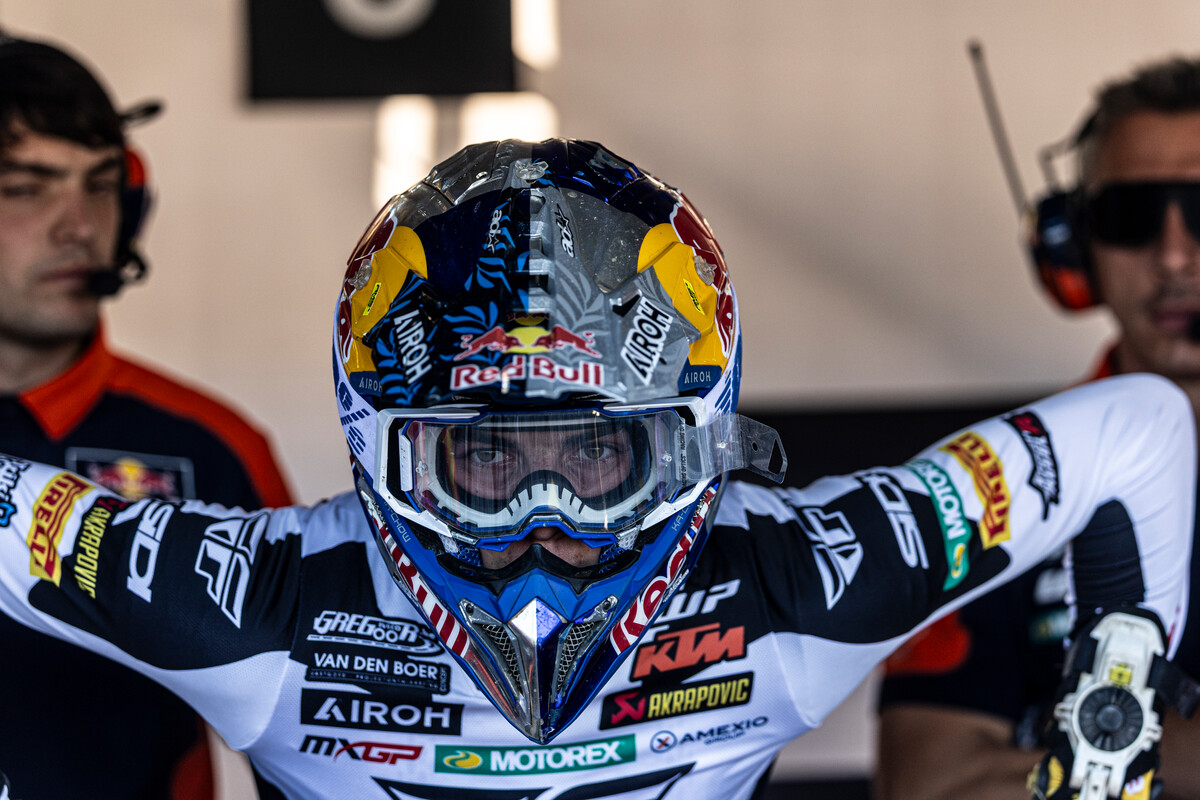 Lucas Coenen 2025 KTM 450 SX-F Uddevalla