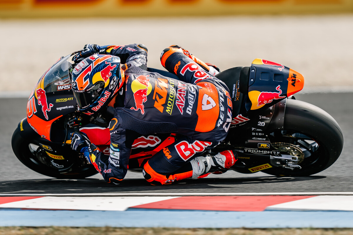 Collin Veijer Red Bull KTM Ajo Moto2 Balaton Park 