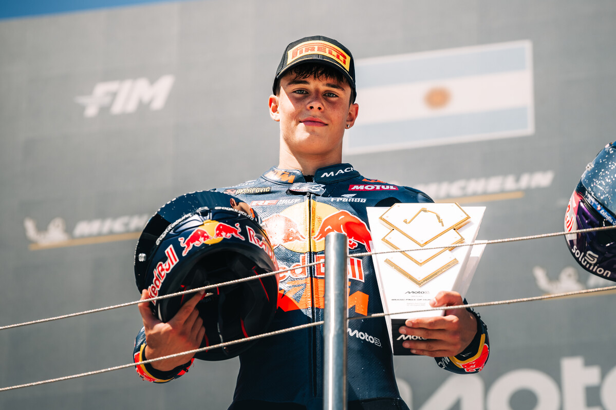 Valentin Perrone 2025 Red Bull KTM Tech3 Balaton Park
