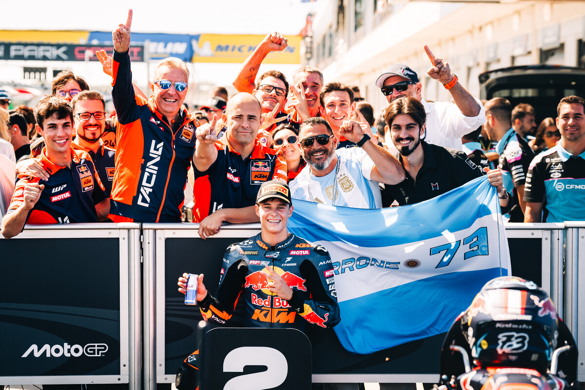 Valentin Perrone 2025 Red Bull KTM Tech3 Balaton Park