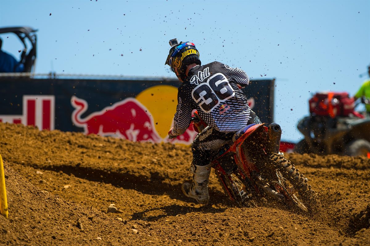 Justin Hill KTM 250 SX-F Budds Creek 2016