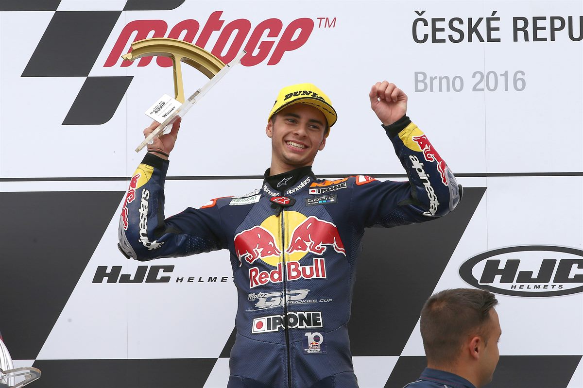 Marc Garcia Podium Brno 2016